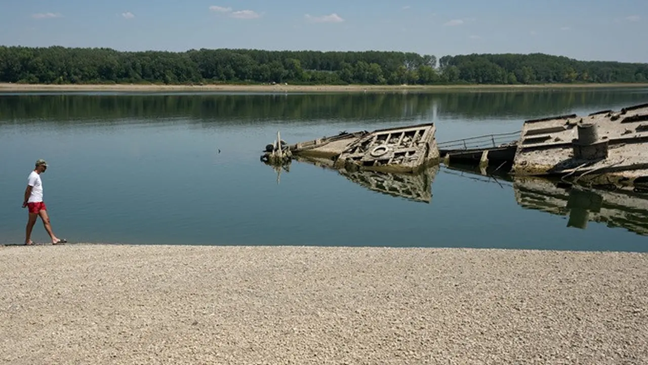 Sungai Danube Kekeringan