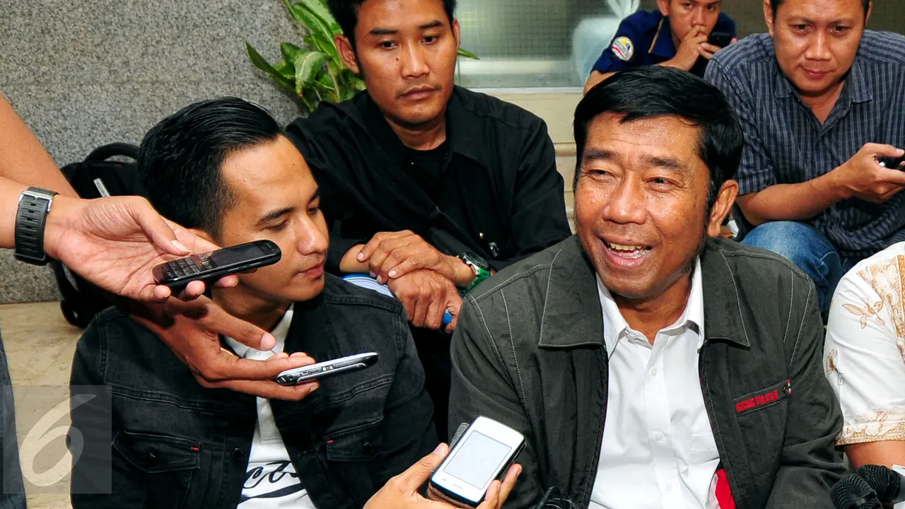 Ekspresi Haji Lulung Usai Diperiksa Bareskrim