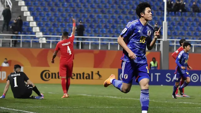 Foto: Menangi Laga Perempatfinal Piala Asia U-20, Dua Tiket Terakhir Piala Dunia U-20 2023 Milik Jepang dan Korea Selatan