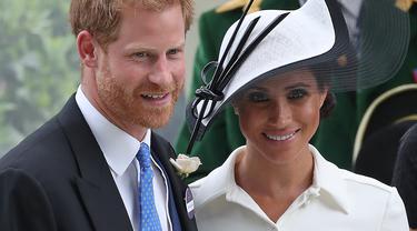 Cantiknya Meghan Markle Saat Dampingi Pangeran Harry Di Royal Ascot 2018 News Entertainment Fimela Com