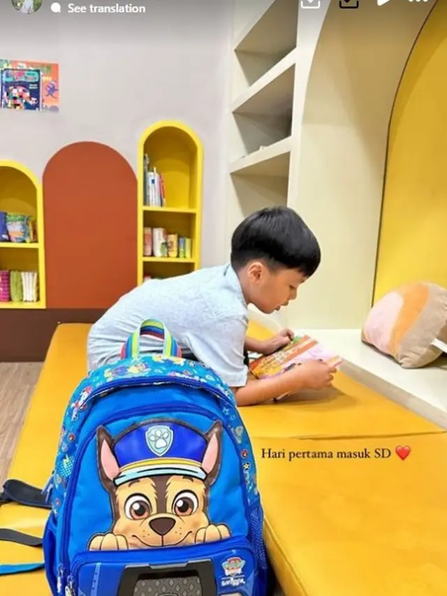 7 Potret Larissa Chou Anak Perdana Masuk SD, Sudah Tumbuh Besar
