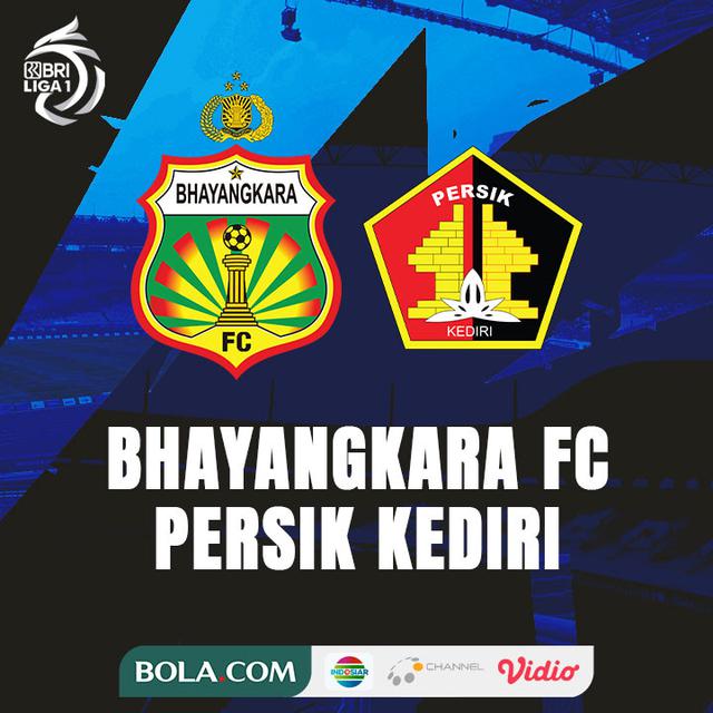 BRI Liga 1 - Bhayangkara FC Vs Persik Kediri