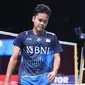 Tunggal putra Indonesia Anthony Sinisuka Ginting kalah dari Prannoy HS asal&nbsp;India pada laga perempat final Australian Open 2023. Anthony Ginting kalah 21-16, 17-21, dan 14-21 di&nbsp;State Sports Centre, Sydney, Jumat (4/8/2023) sore WIB. (foto: PBSI)