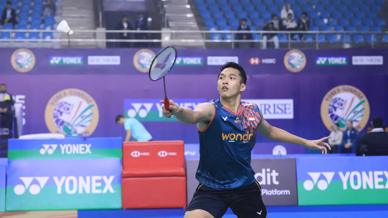 Jonatan Christie - India Open 2025 - Bulu Tangkis