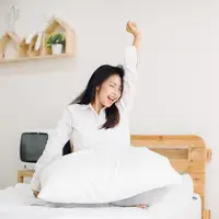 ilustrasi perempuan di tempat tidur/copyright Shutterstock