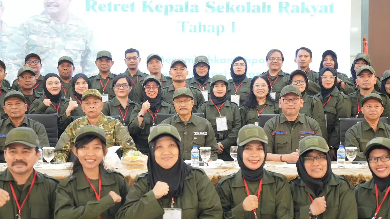 53 Kepala Sekolah Jalani Retreat Selama 5 Hari, Mensos: Bangun Semangat dan Visi Bersama