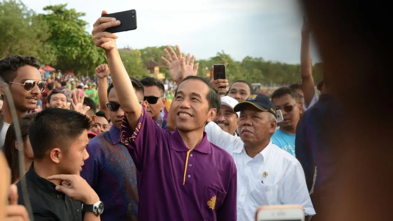 Presiden Jokowi di Bali
