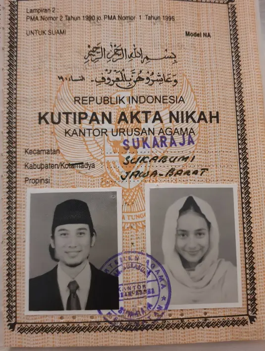 Tengku Firmansyah dan Cindy Fatikasari