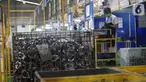 Produksi metal yang dihasilkan di PT Rahmat Perdana Adhimetal di Cikarang, Jabar, Senin (11/1/2019). Dukungan Astra Ventura melalui kegiatan Astraventure Day 2019 mengusung tema Initiating SME's as Enabler Of Digitalization. (Liputan6.com/HO/Eko)