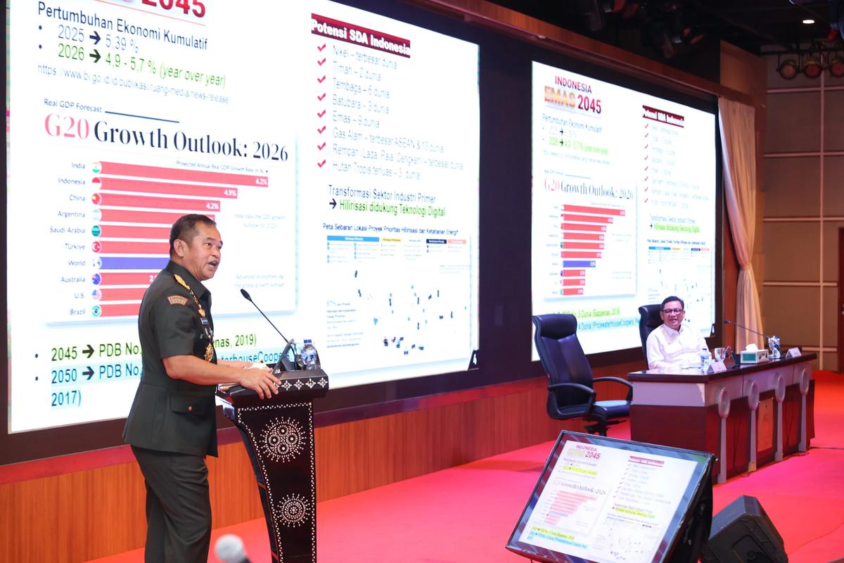 Bekali Peserta Lemhanas, Kasad Tekankan Dukungan pada Program Pemerintah