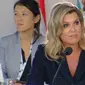 Ratu Belanda Maxima dalam KTT G20 di Roma, Italia (Tangkapan layar YouTube G20 Italy)