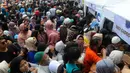 Acara puncak HUT Kota Depok juga ada pentas fashion show dari semua perangkat daerah dan juga camat di lingkungan Pemerintah Kota Depok. (merdeka.com/Arie Basuki)