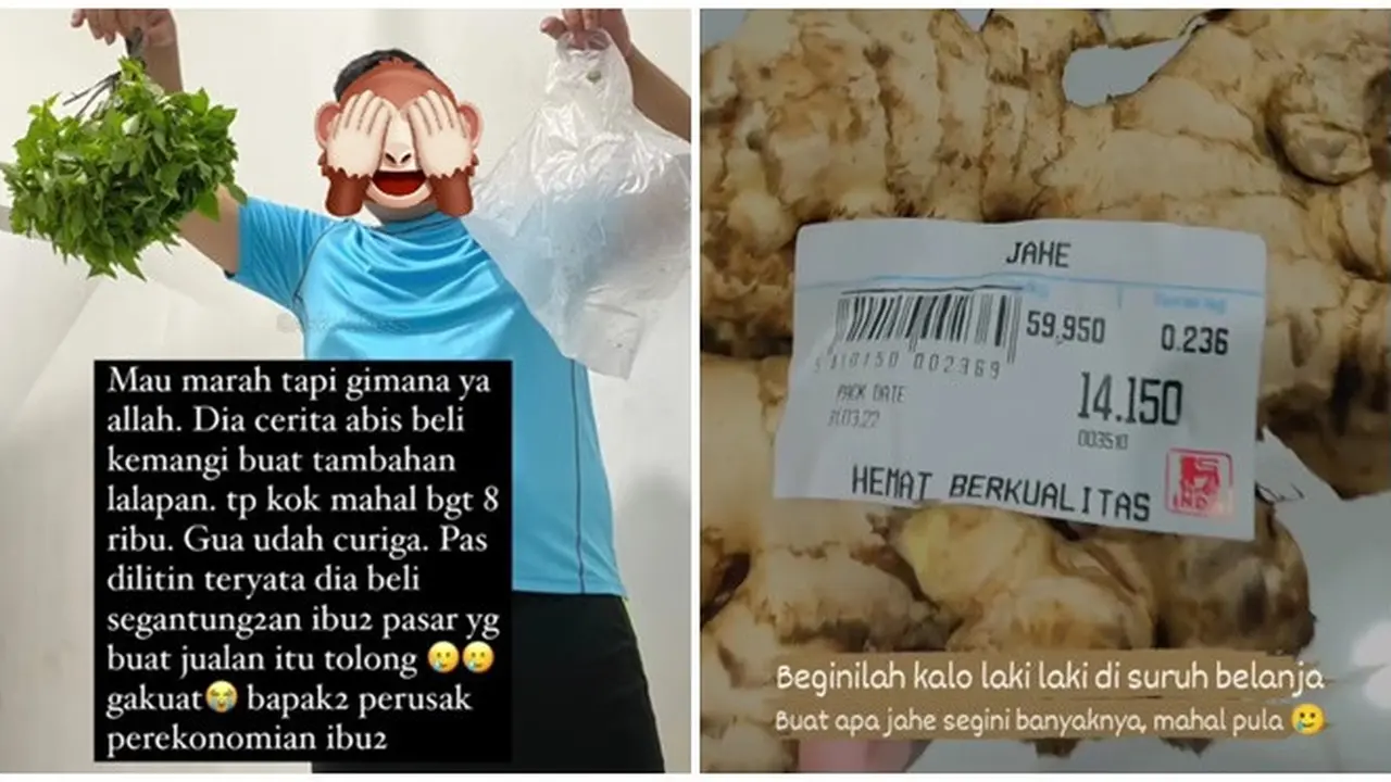 6 Cerita Ibu-Ibu saat Suami Berlebihan Belanja Bahan Makanan Ini Bikin Elus Dada