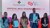 MoU itu dilakukan oleh Chief Operation Officer (COO) Eka Hospital Group, Drg. Rina Setiawati bersama dan Dr. Heitham Hassoun selaku Vice President and Medical Director International Cedars Sinai Hospital, di The Westin Jakarta pada Rabu (24/8).