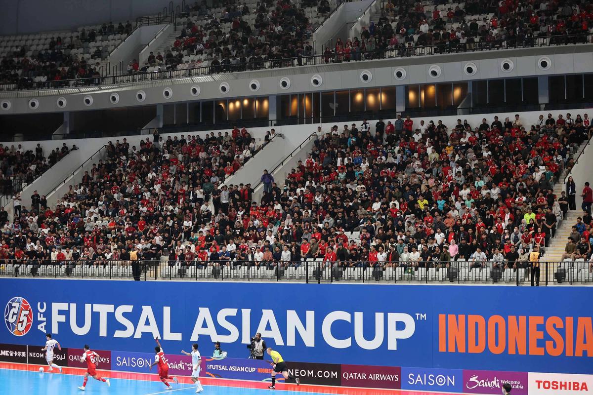 FOTO: Kalahkan Kirgistan, Timnas Futsal Indonesia Pastikan Tiket Perempat Final Piala Asia 2026