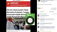 [Cek Fakta] Gambar Tangkapan Layar Situs Berita Merdeka.com