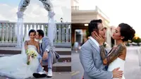 Pernikahan Tiga Setia Gara 9Sumber: Instagram/tigawat)
