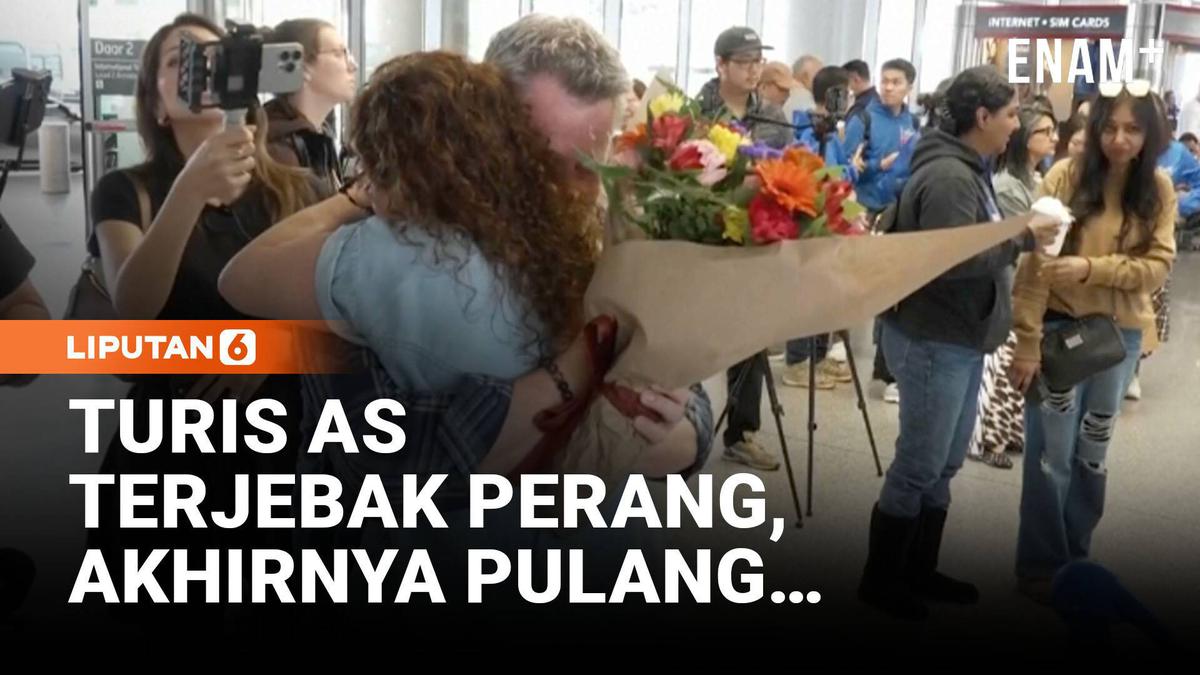 Para Turis Terjebak Perang Iran Akhirnya Tiba di San Francisco