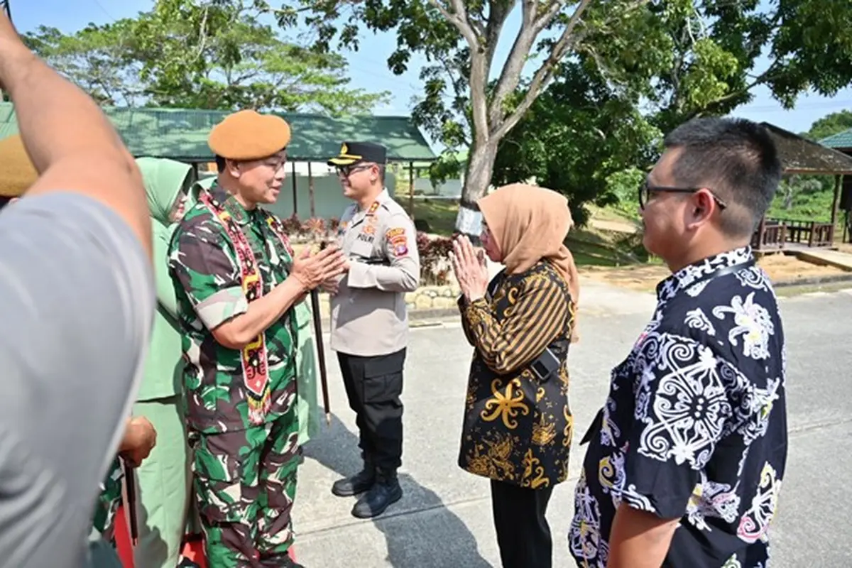 Kunjungan Dua Jenderal AD ke Batalyon Arhanud 7/ABC di Bontang Jadi Bukti Solidnya Sinergi TNI dan Pemkot