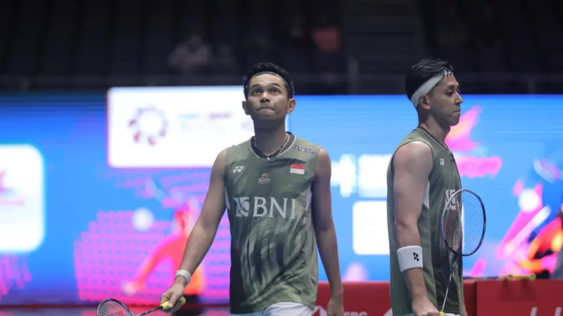 Fajar Alfian/Muhammad Rian Ardianto - Singapore Open 2024 - Bulu Tangkis
