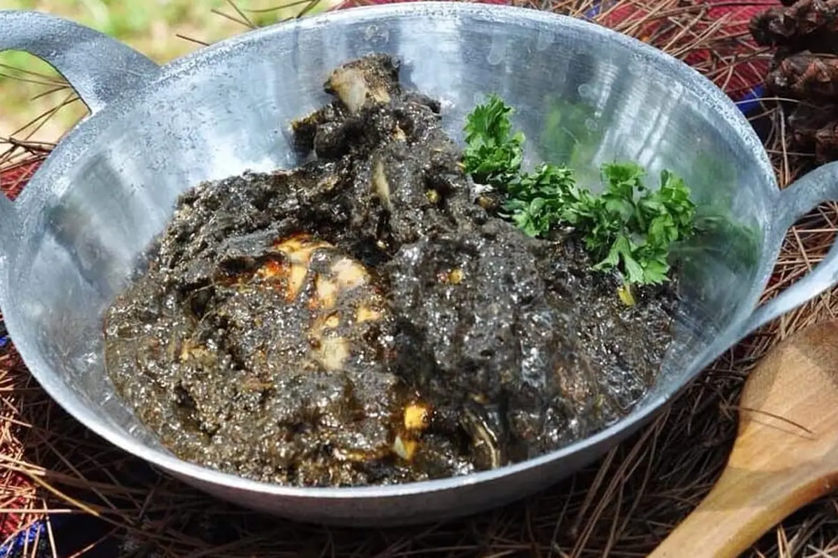 resep gulai ayam hitam