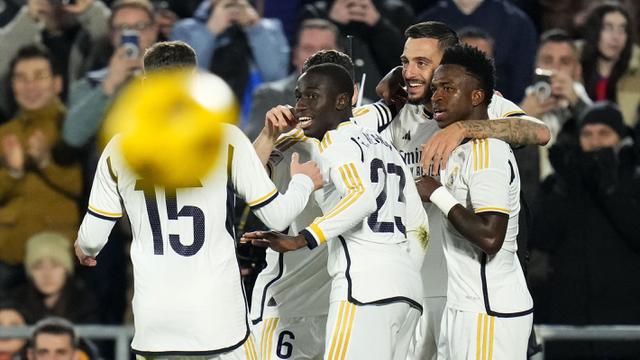 Foto: Brace Joselu ke Gawang Getafe Bawa Real Madrid Bertahan di Puncak Klasemen Sementara Liga Spanyol