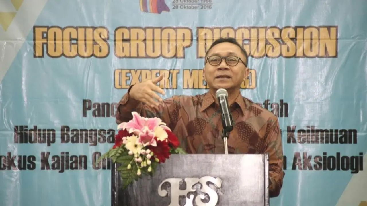 Ketua MPR Zulkifli Hasan