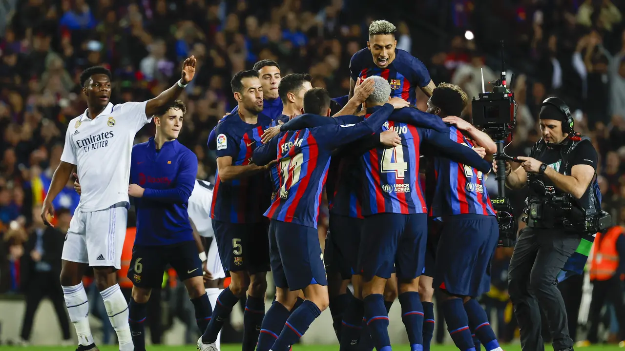 FOTO Barcelona Vs Real Madrid