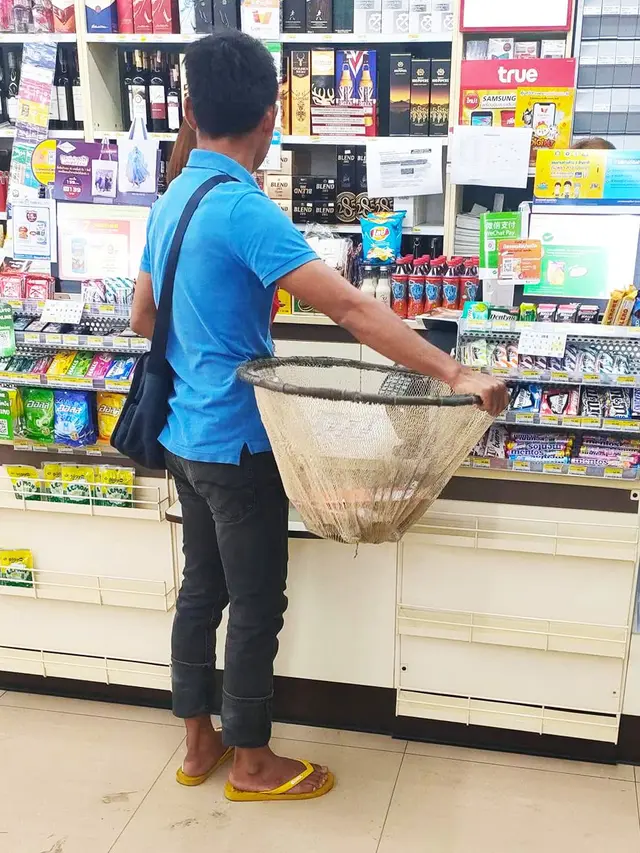 Cara unik orang Thailand hindari penggunaan plastik