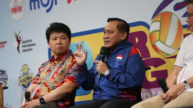 Ketua Umum Pengurus Pusat Persatuan Bola Voli Seluruh Indonesia (PBVSI), Imam Sudjarwo