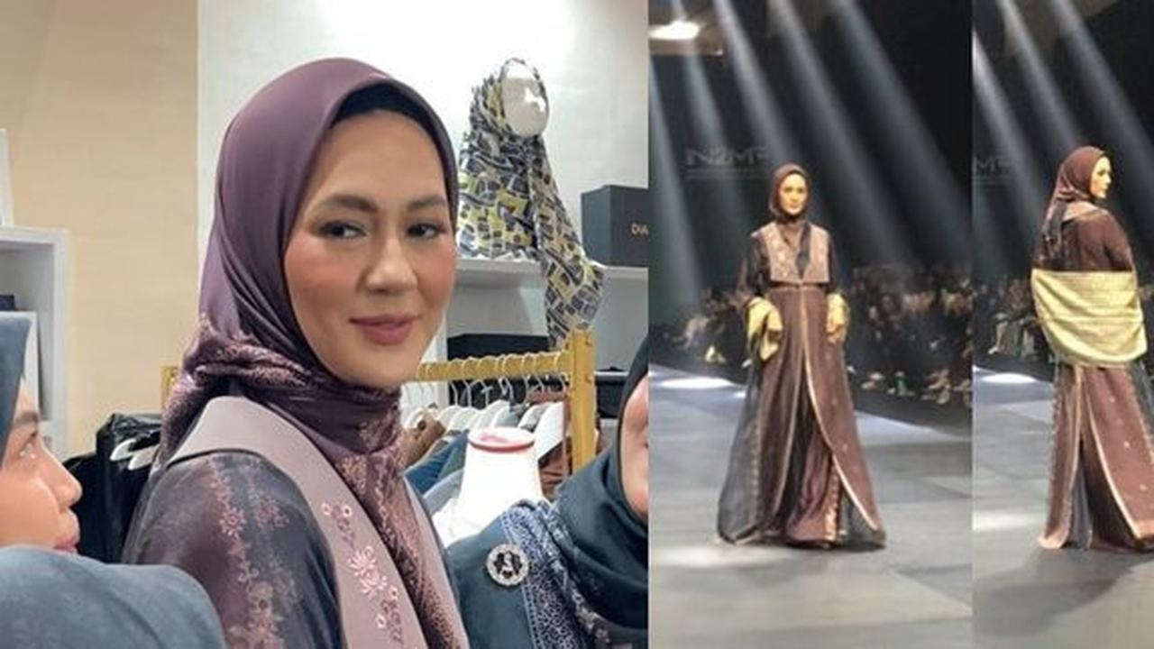 Paula Verhoeven Tetap Anggun di Catwalk Meski Menghadapi Masalah Tumah Tangga