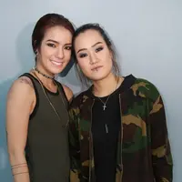 Melodya Vanesha dan Sheila Marcia (Bambang E. Ros/Bintang.com)