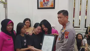 3 Polisi Gugur dalam Operasi Narkoba Katingan Naik Pangkat Luar Biasa