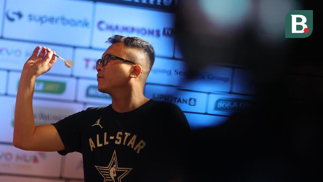 Foto: Aksi Memukau Benny Tandean, Debutan Langsung Jadi Juara Darts National Competition Series 03