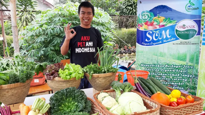 Petani organik Kementan