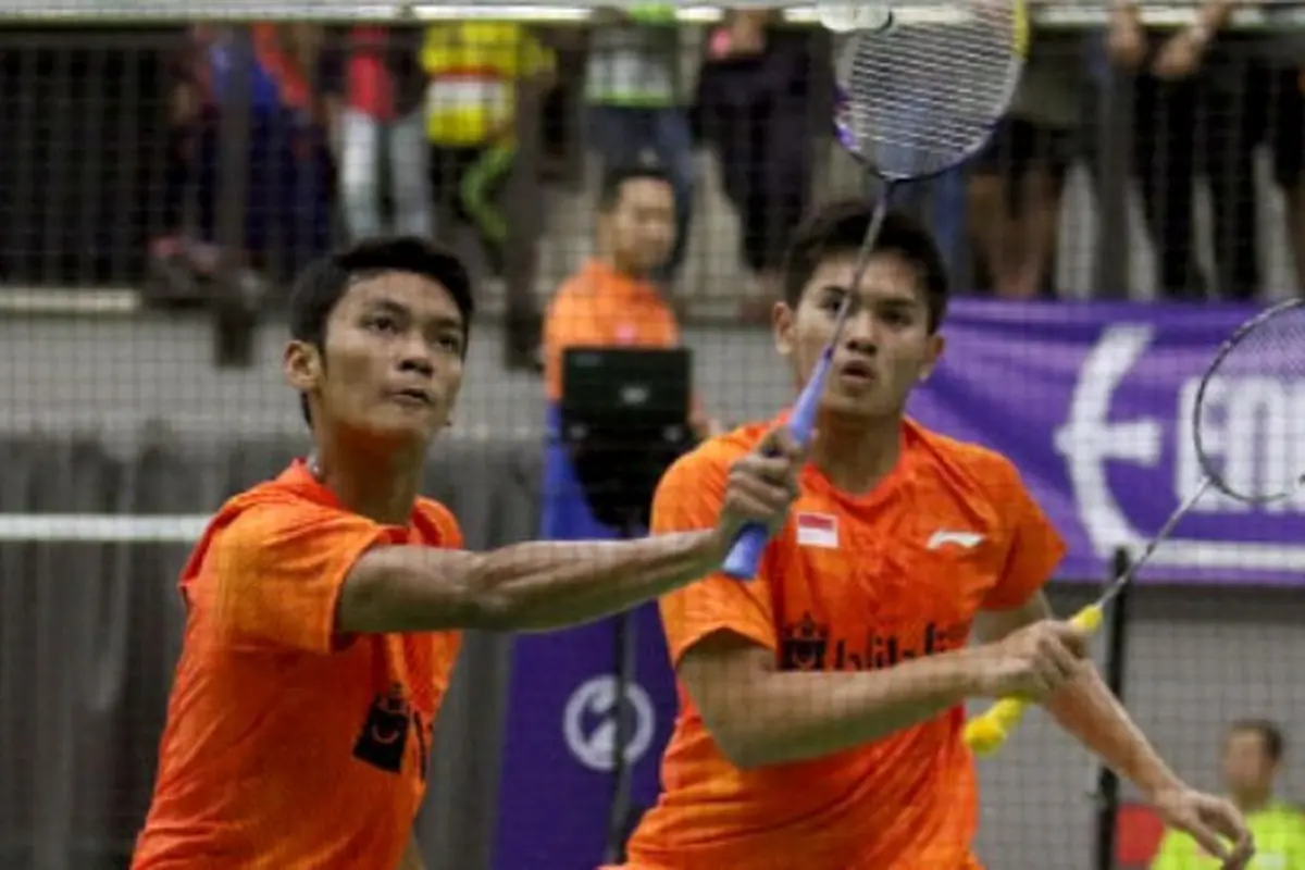 M. Shohibul Fikri/Adnan Maulana, Kejuaraan Asia Junior 2017