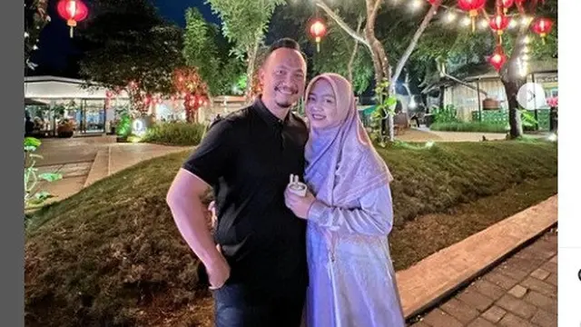 Mantan pacar Jeje Govinda, Nuri Maulida bersama Suaminya, Pandu Kesuma Dewangsa (Foto: instagram nurimaulida)
