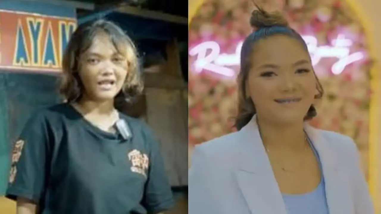6 Potret Kurma 'Citayam' Saat Tampil Full Makeup Ini Bikin Pangling