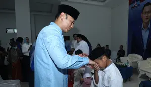 Peringati 10 Muharram, AHY Ajak Kader Demokrat Santuni Anak Yatim