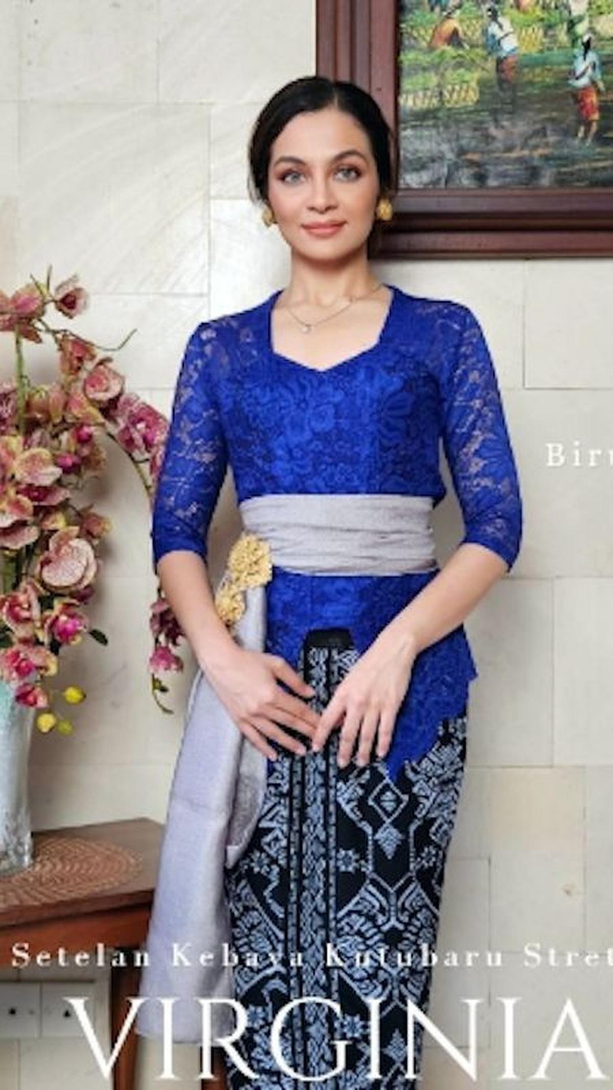 <b>Jasmine Kebaya Kutubaru Strecth Virginia dari Bali</b>