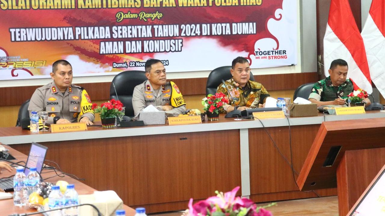 Jelang Hari Pencoblosan, Wakapolda Riau Perintahkan Anak Buah Maksimalkan Pengamanan Pilkada