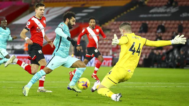 Foto Liga Inggris: Liverpool Terkapar di Markas Southampton