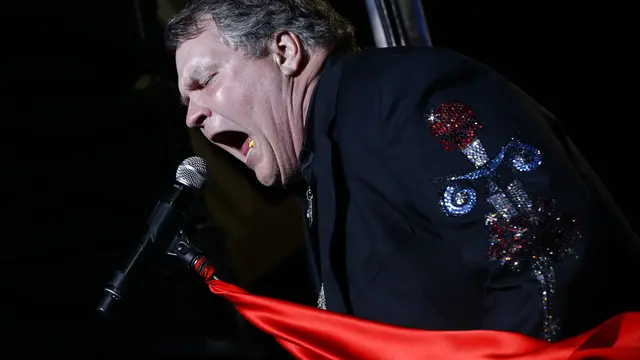 Meat Loaf atau Marvin Lee Aday. (AP Photo/Charles Dharapak, File)