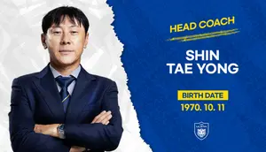 Shin Tae-yong, pelatih Ulsan HD. (Dok.&nbsp;uhdfc.com)