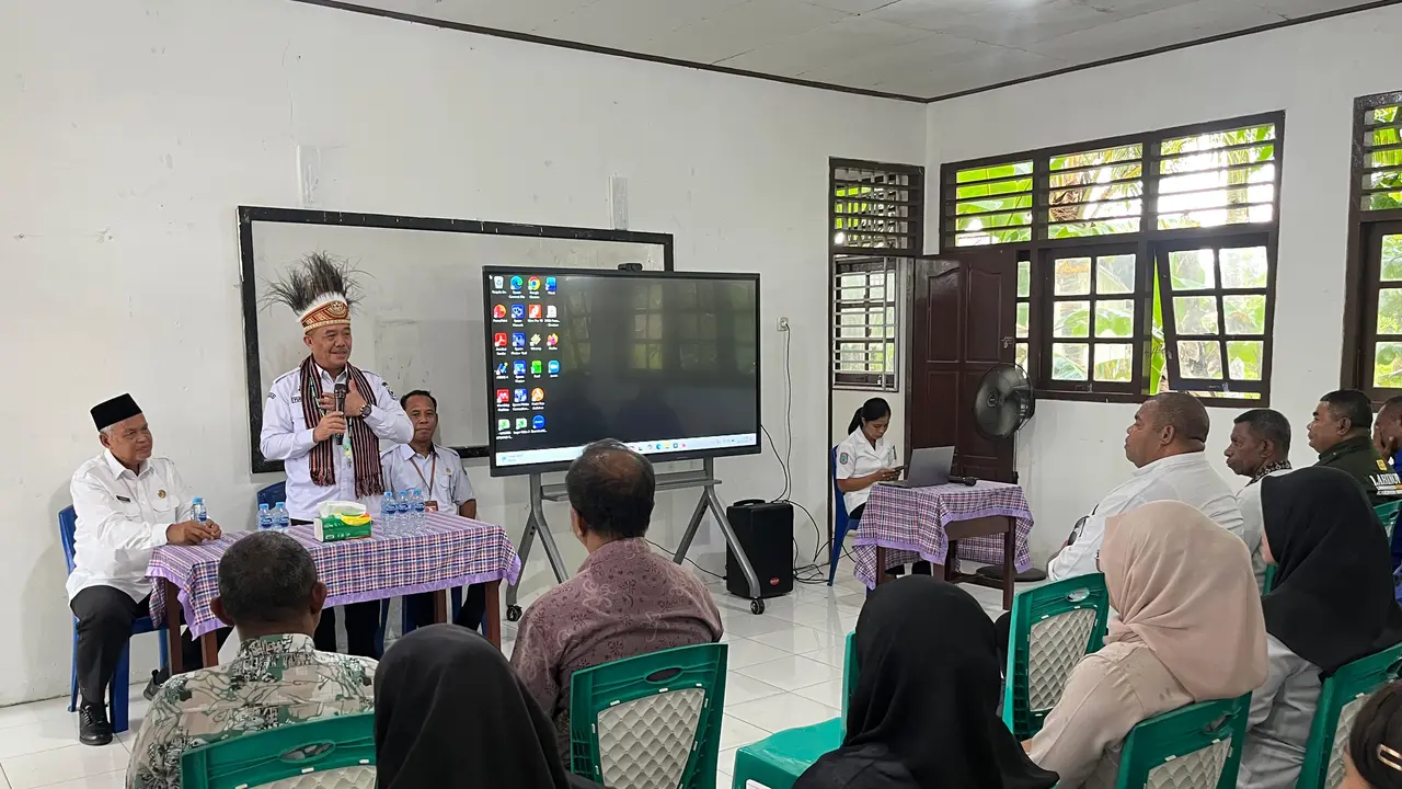 Kepala Badan Strategi Kebijakan Dalam Negeri (BSKDN) Kemendagri, Yusharto Huntoyungo, mengapresiasi lonjakan signifikan pelaporan inovasi daerah yang dilakukan Pemerintah Kabupaten (Pemkab) Sorong. (Istimewa)