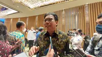 Kepala Badan Pusat Statistik (BPS) Margo Yuwono saat ditemui di hotel The Westin Jakarta, Senin (10/10/2022).