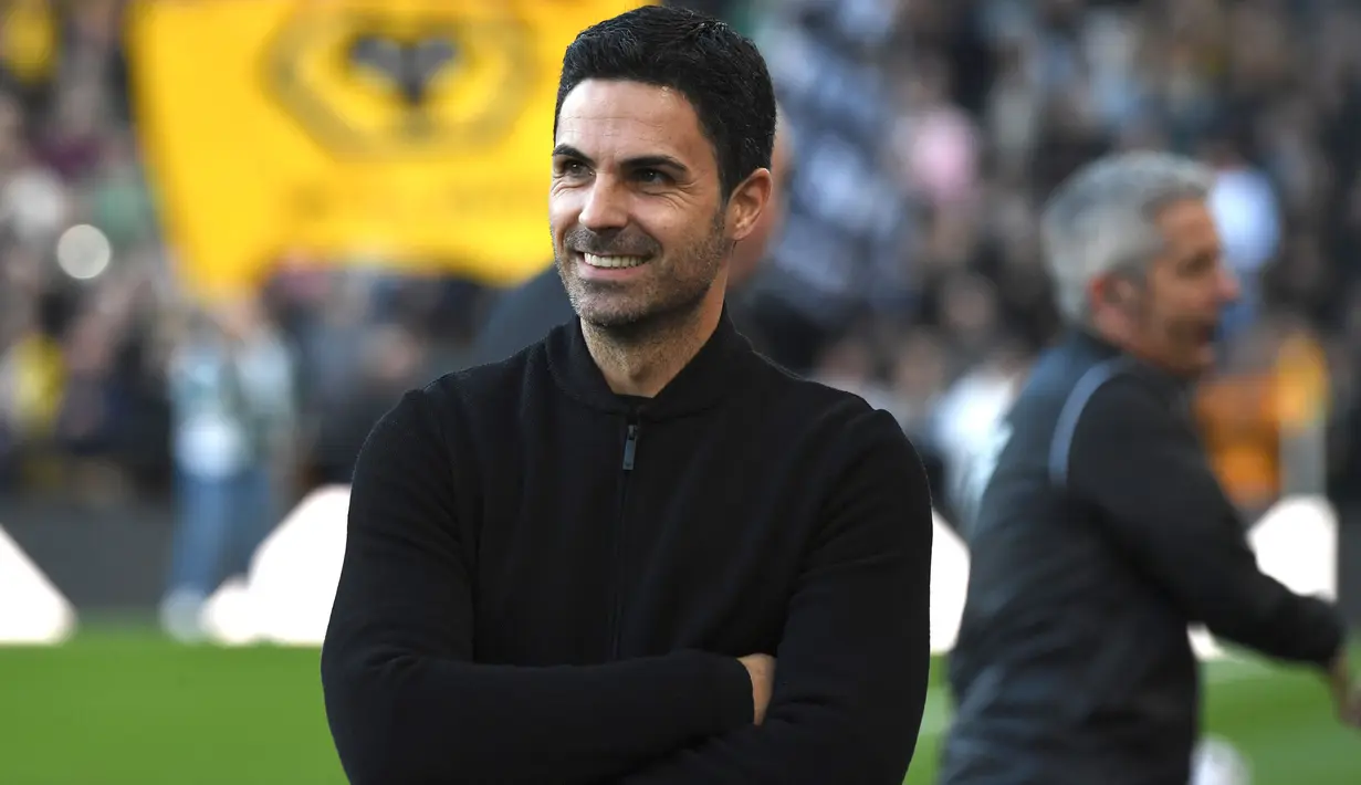 Kemenangan ini membawa Arsenal kembali ke puncak klasemen sementara Liga Inggris dengan 74 poin dari 33 laga mengungguli Liverpool dan Manchester City. (AP Photo/Rui Vieira)