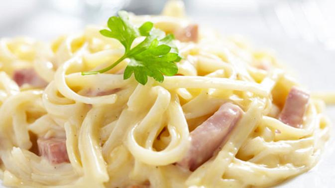  Resep  Spaghetti  Carbonara Sosis  Keju Lifestyle Fimela com