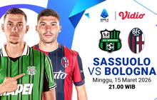 Live Streaming Serie A Pekan ke-28: Sassuolo vs Bologna, Eksklusif di Vidio