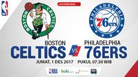 Boston Celtics Vs Philadelphia 76ers_2 (Bola.com/Adreanus Titus)
